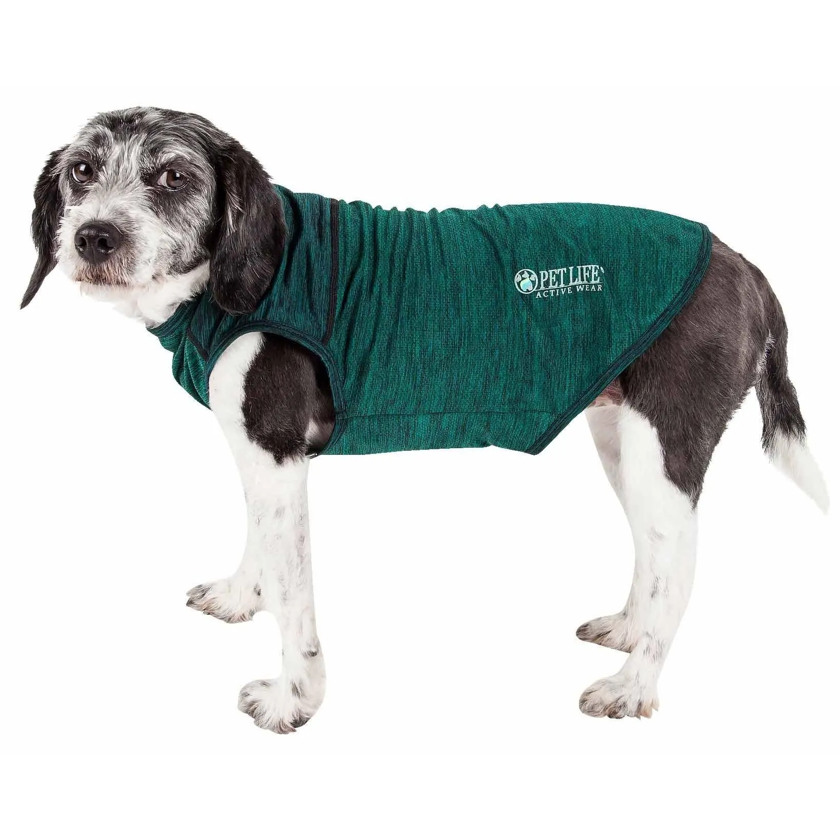 Lightweight UV protection tank top for dogs.
