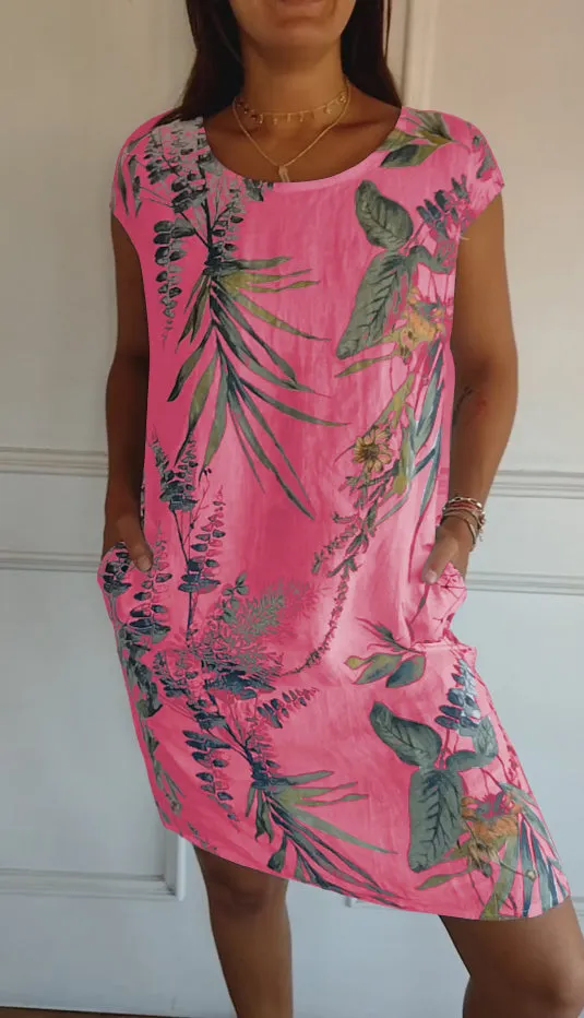 Lillian - Casual Printed Dress