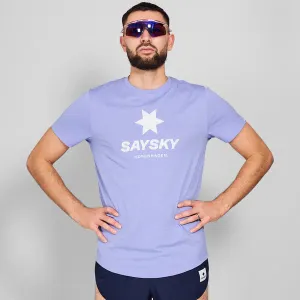 Logo Combat T-shirt | Purple Melange