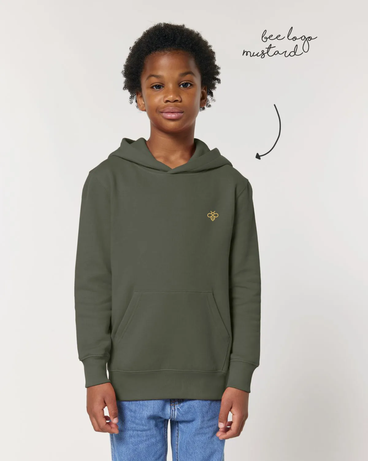 LoveBee Hoodie | Summer Adventure | Forest Green