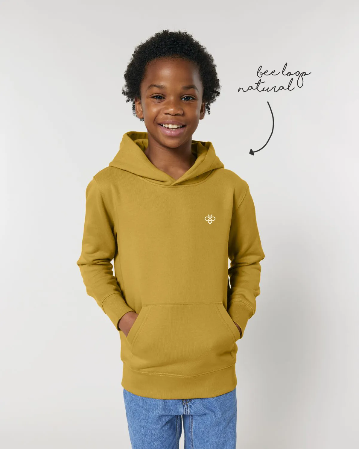 LoveBee Hoodie | Summer Adventure | Mustard