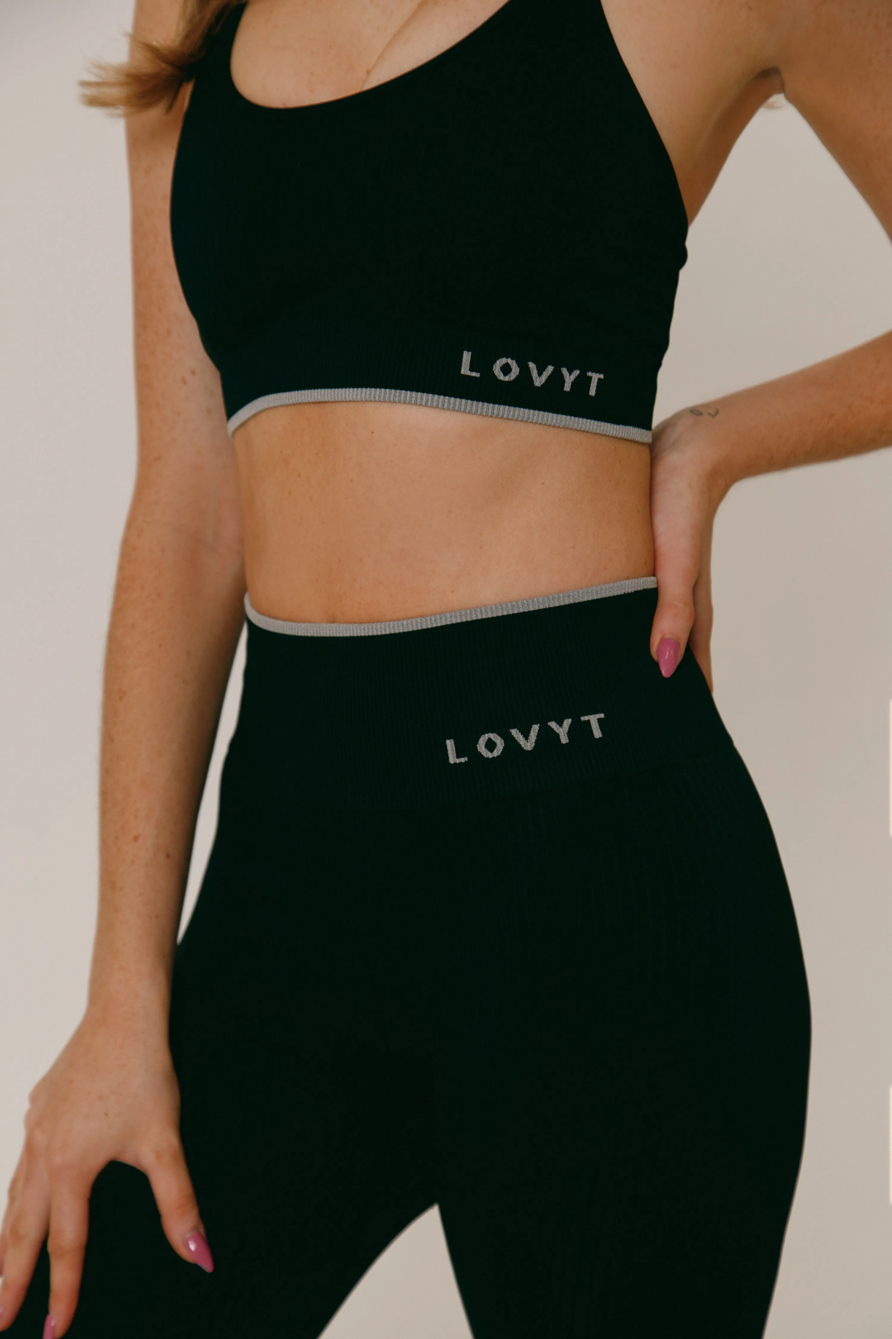 Lovyt Nudes Rib Legging