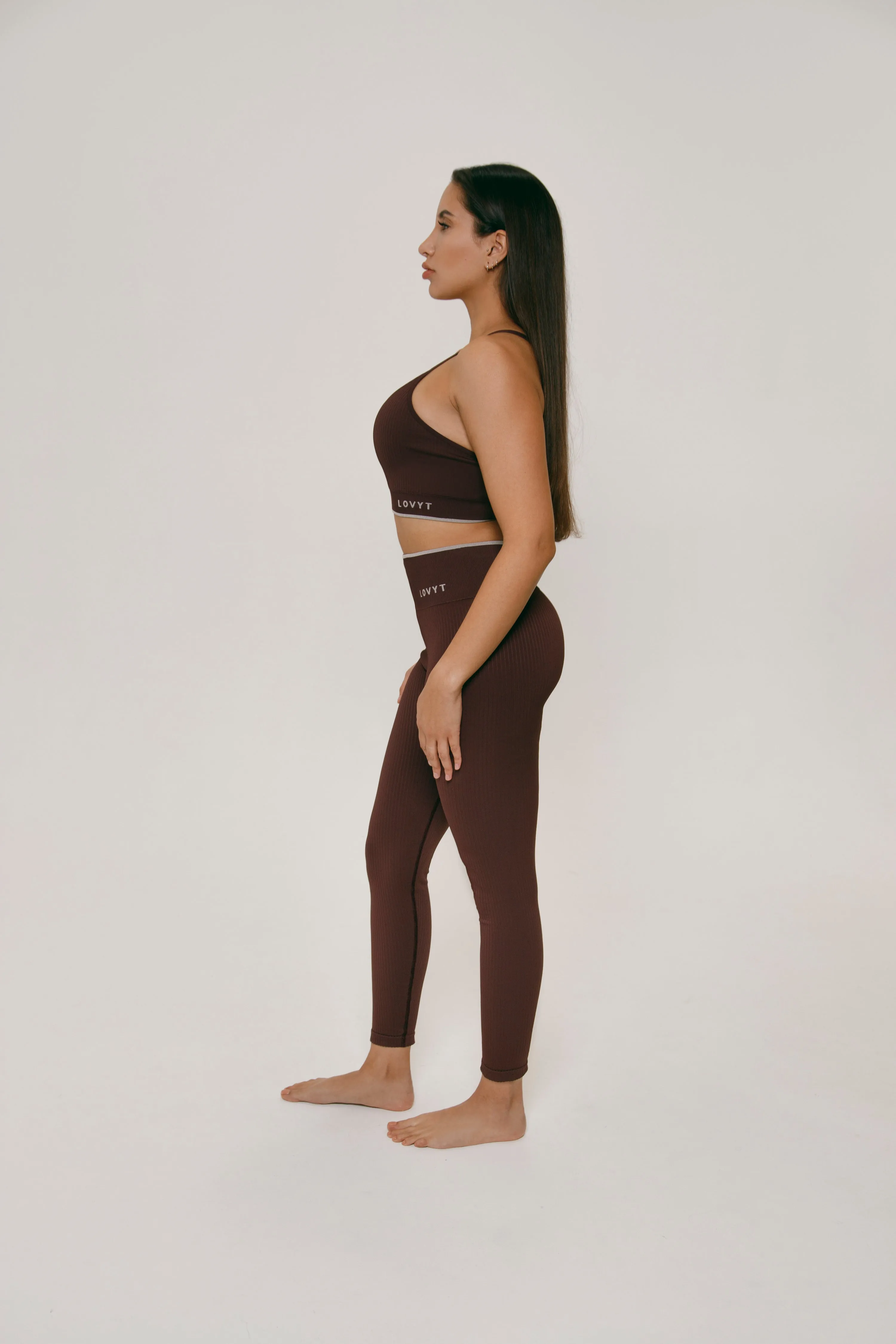 Lovyt Nudes Rib Legging