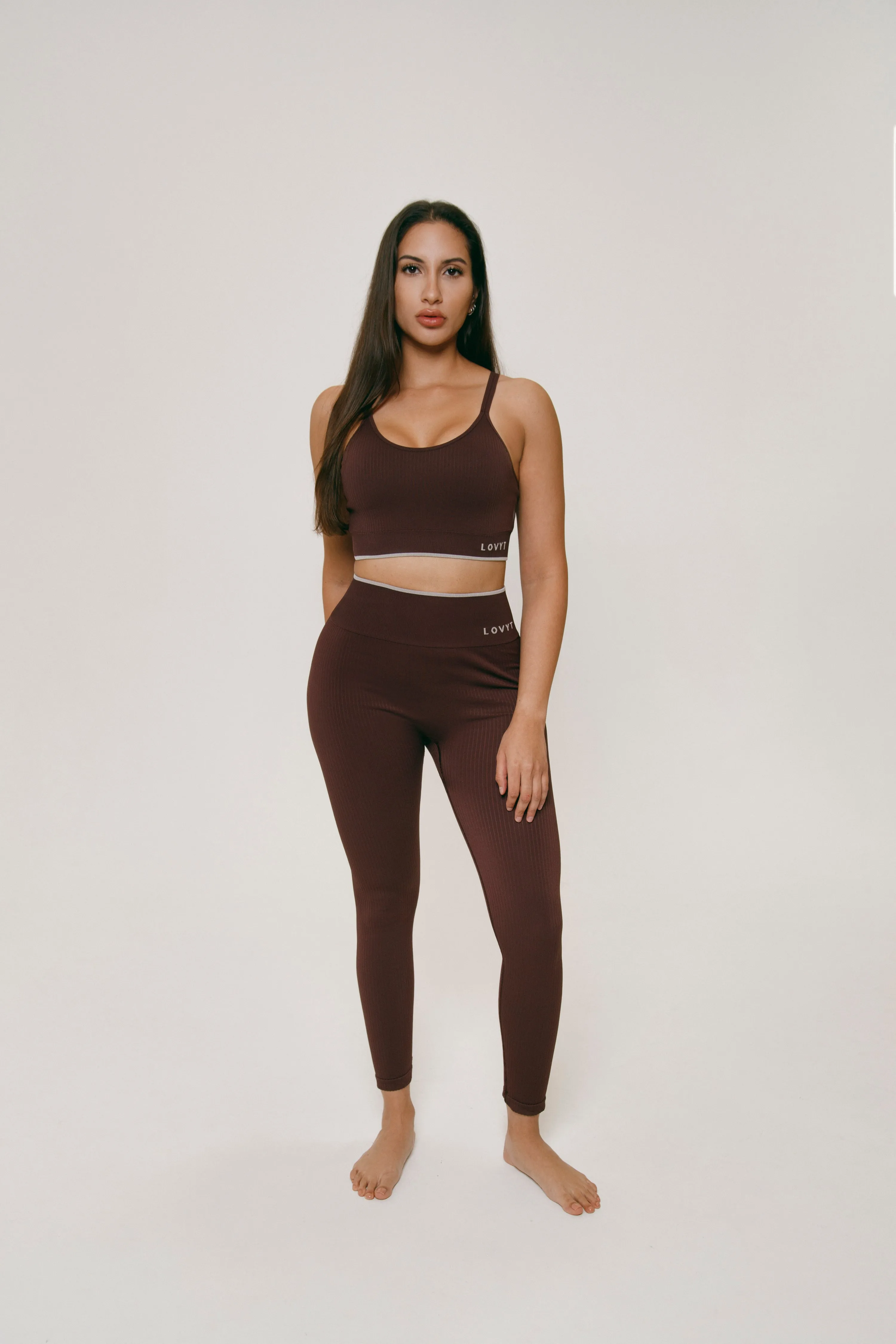 Lovyt Nudes Rib Legging