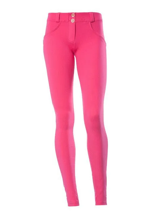 Low Waist High Elastic Leggings Women Hip Push Up Pants Legging For Fitness Jegging Gothic Leggins Autumn winter LG297