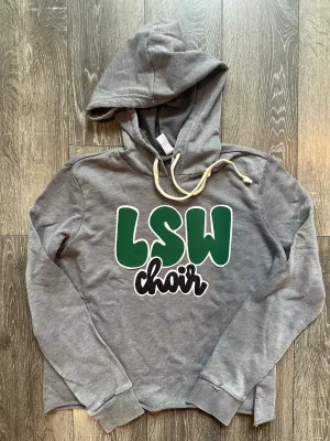 LSW CHOIR - GREY LIGHTWEIGHT HOODIE