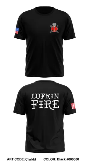 Lufkin Fire Station 2 Store 1 Core Men's SS Performance Tee - Crwkkt