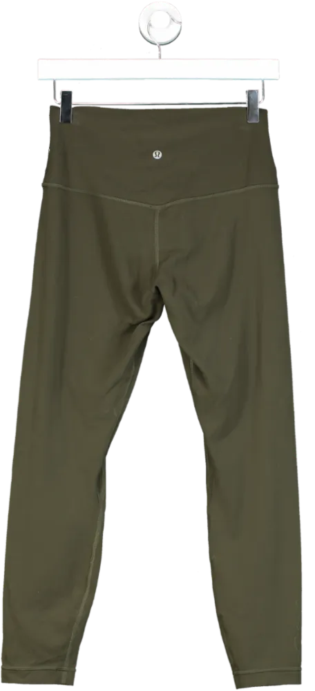 Lululemon Align High Rise Leggings In Legacy Green UK 12