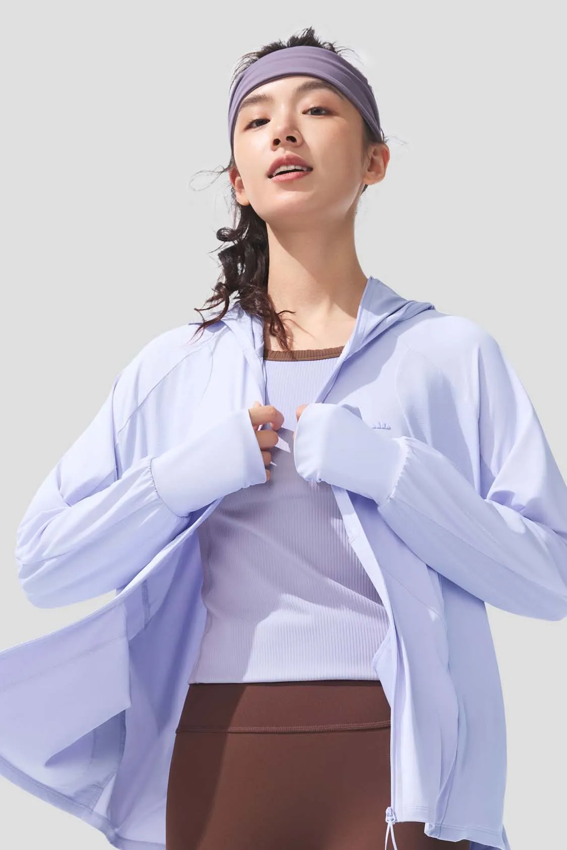 Lush - Women's Cooling Loose Sun Jacket UPF100  AL417