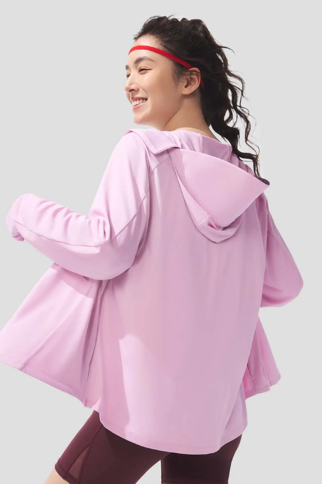 Lush - Women's Cooling Loose Sun Jacket UPF100  AL417