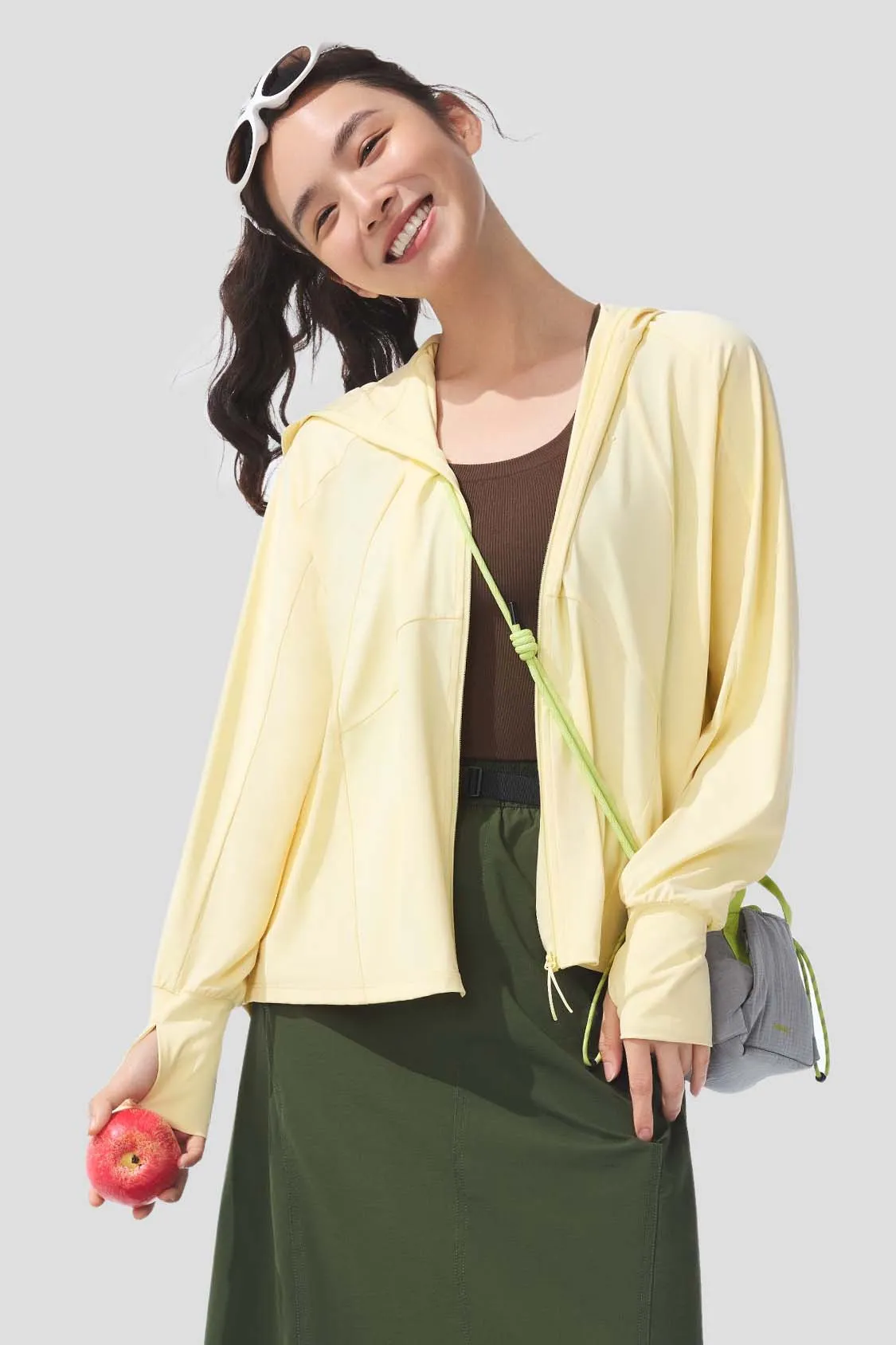 Lush - Women's Cooling Loose Sun Jacket UPF100  AL417