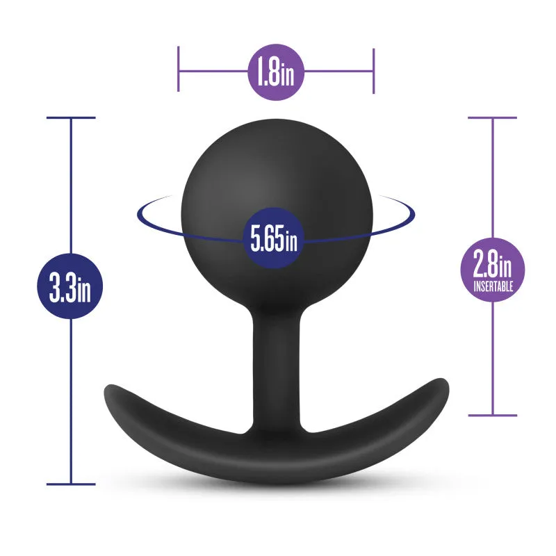 Luxe Wearable Vibra Plug - Black