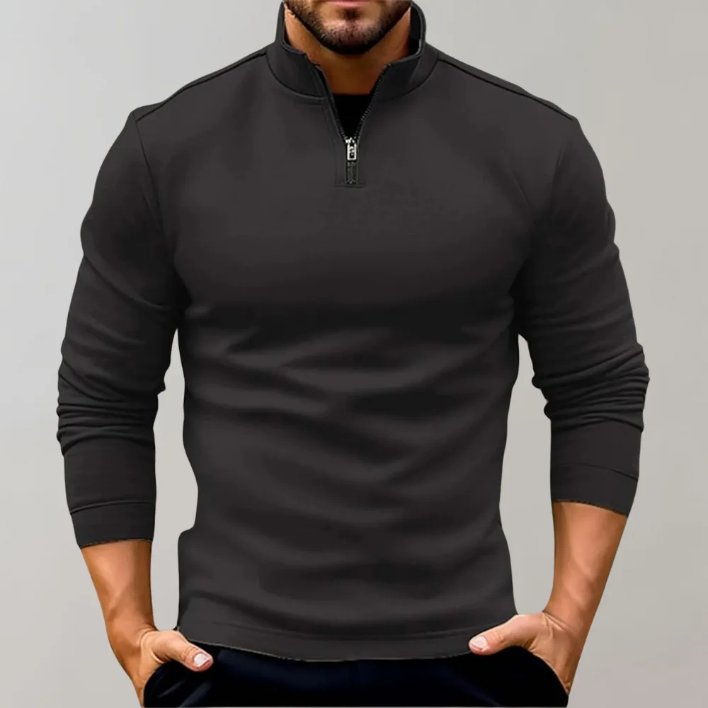 Lyyti | Warm Herren Pullover mit Reißverschluss