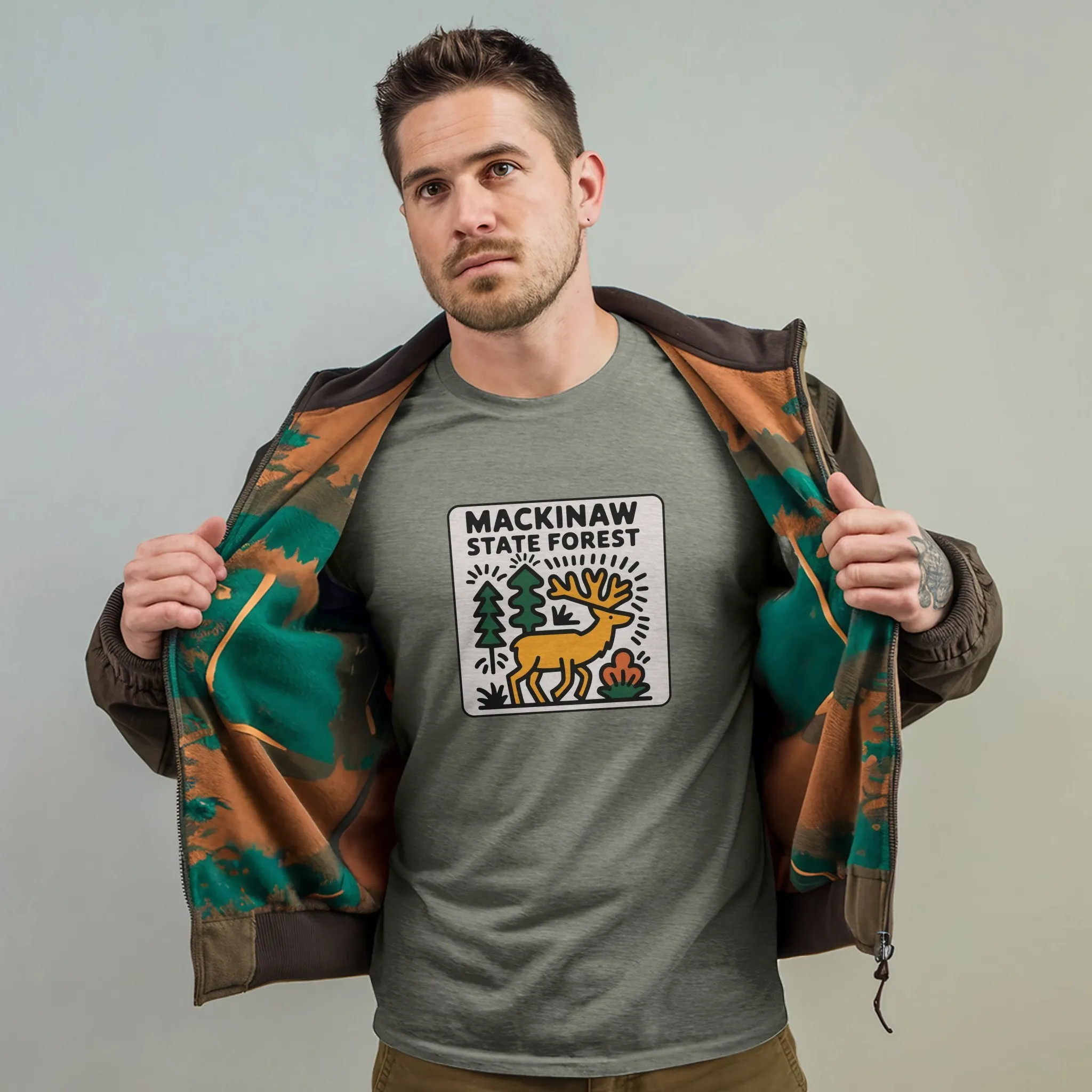 Mackinaw State Forest T-Shirt