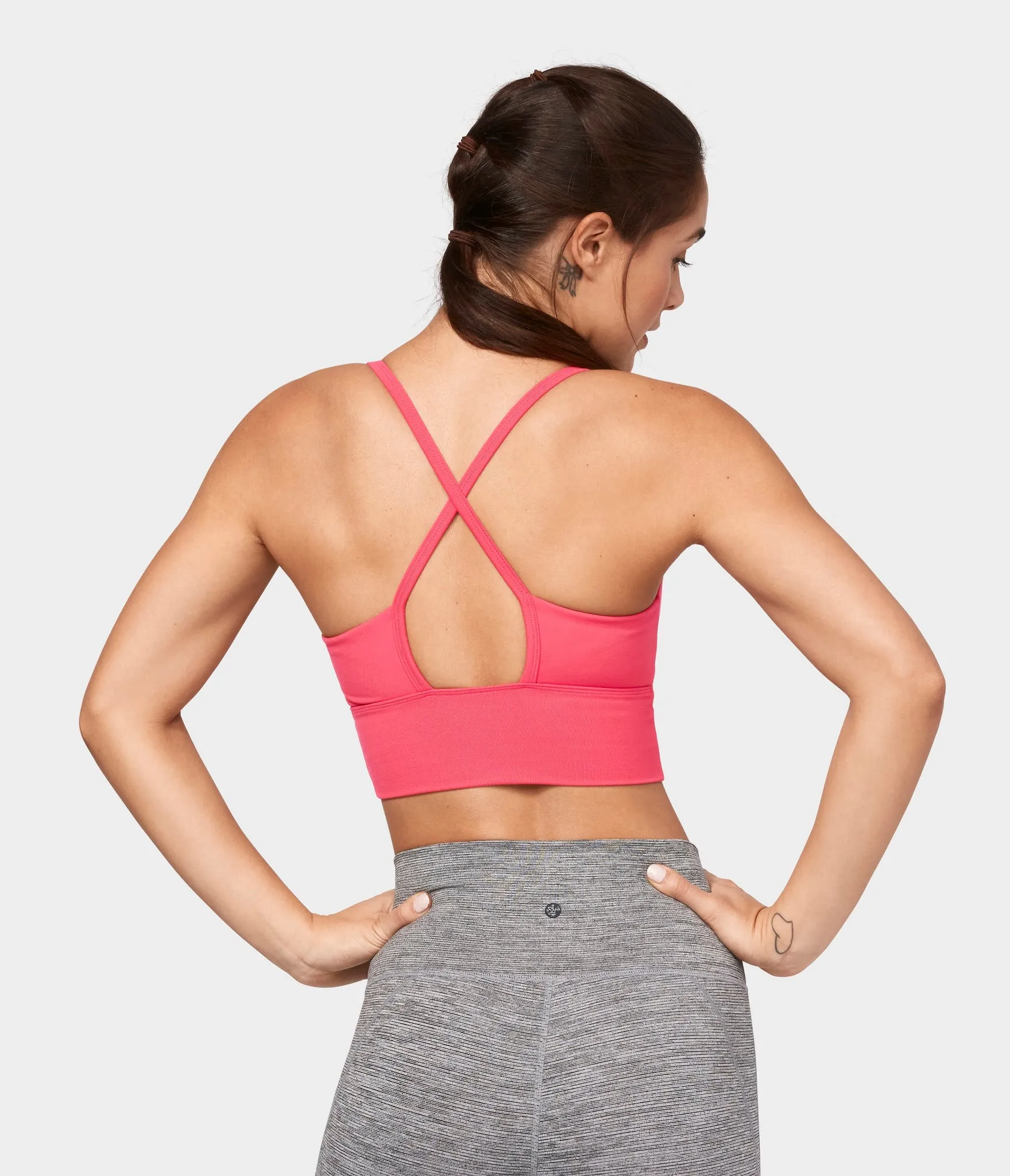 Manduka Apparel - Women's Darted Bra - Grape Fruit