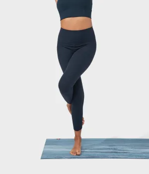 Manduka Apparel - Women's Performance Legging - High Rise W/Media Pocket - Dark Sapphire