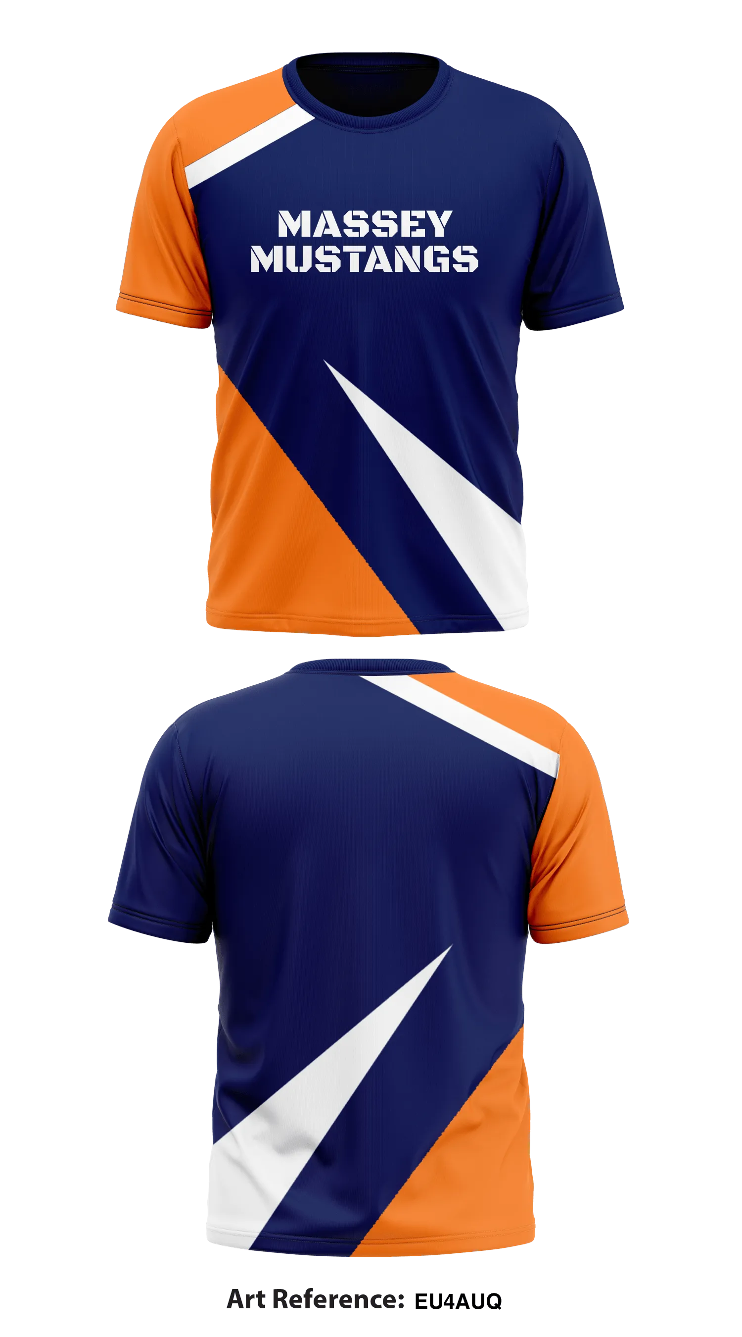 Massey Mustangs  Store 1 Core Men's SS Performance Tee - Eu4Auq
