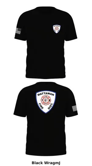 Mattawan Fire District  Store 1 Core Men's SS Performance Tee - WragmJ