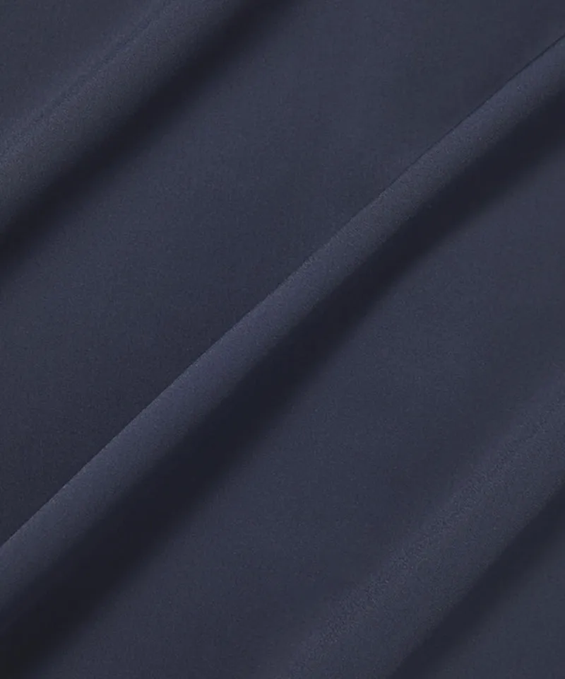 MCC Air Through Full Open Polo Shirt -  Dark Navy