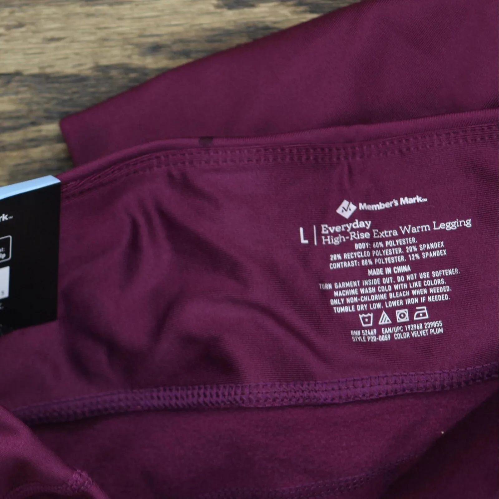 Member's Mark Womens High-Rise Extra Warm Leggings P20-0059