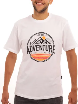 Men's Adventure Tee - White
