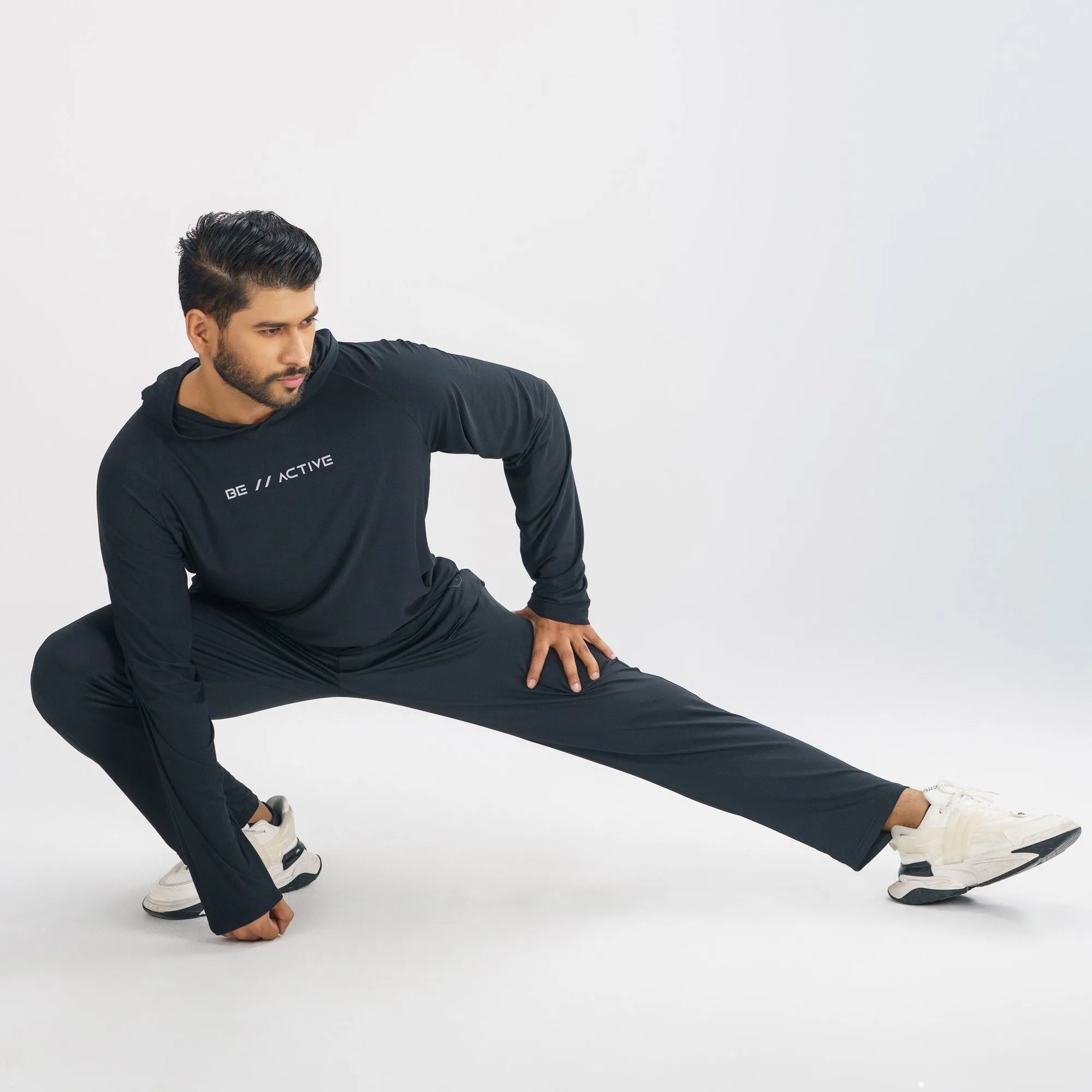 Mens Black Hoodie