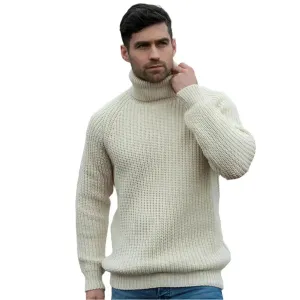 Men's High-Neck Warm Jumper