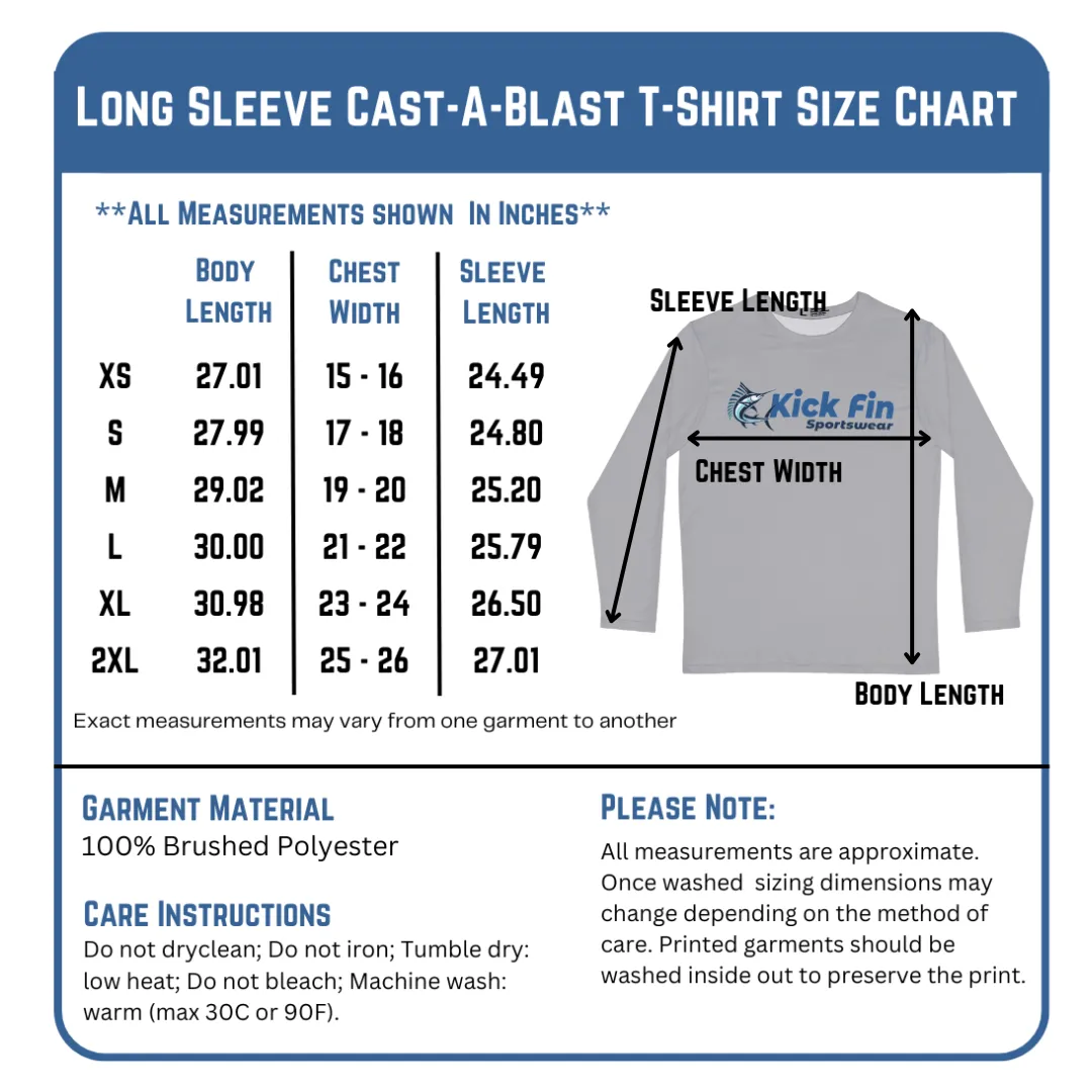 Men's Lightweight Moisture Wicking Fishing Long Sleeve T-Shirt