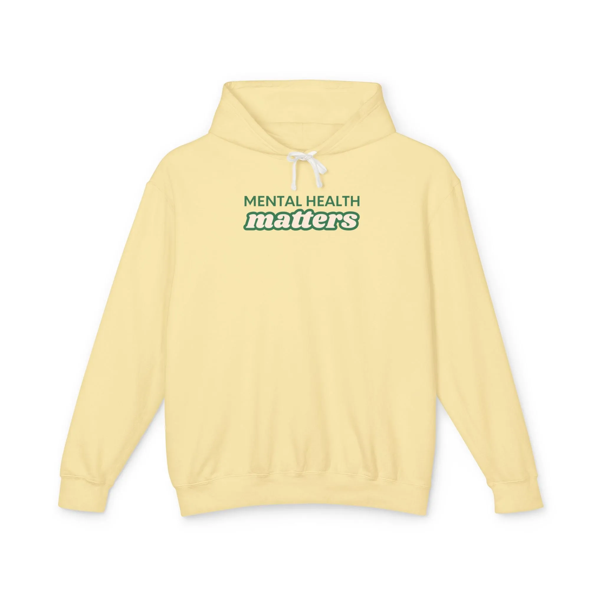 Mental Health Matters Lightweight Hoodie