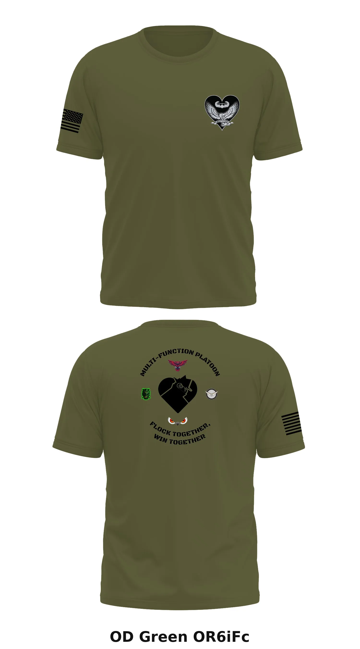 MFP, D. Co., 39BEB, 2BCT, 101 ABN Store 1 Core Men's SS Performance Tee - OR6iFc