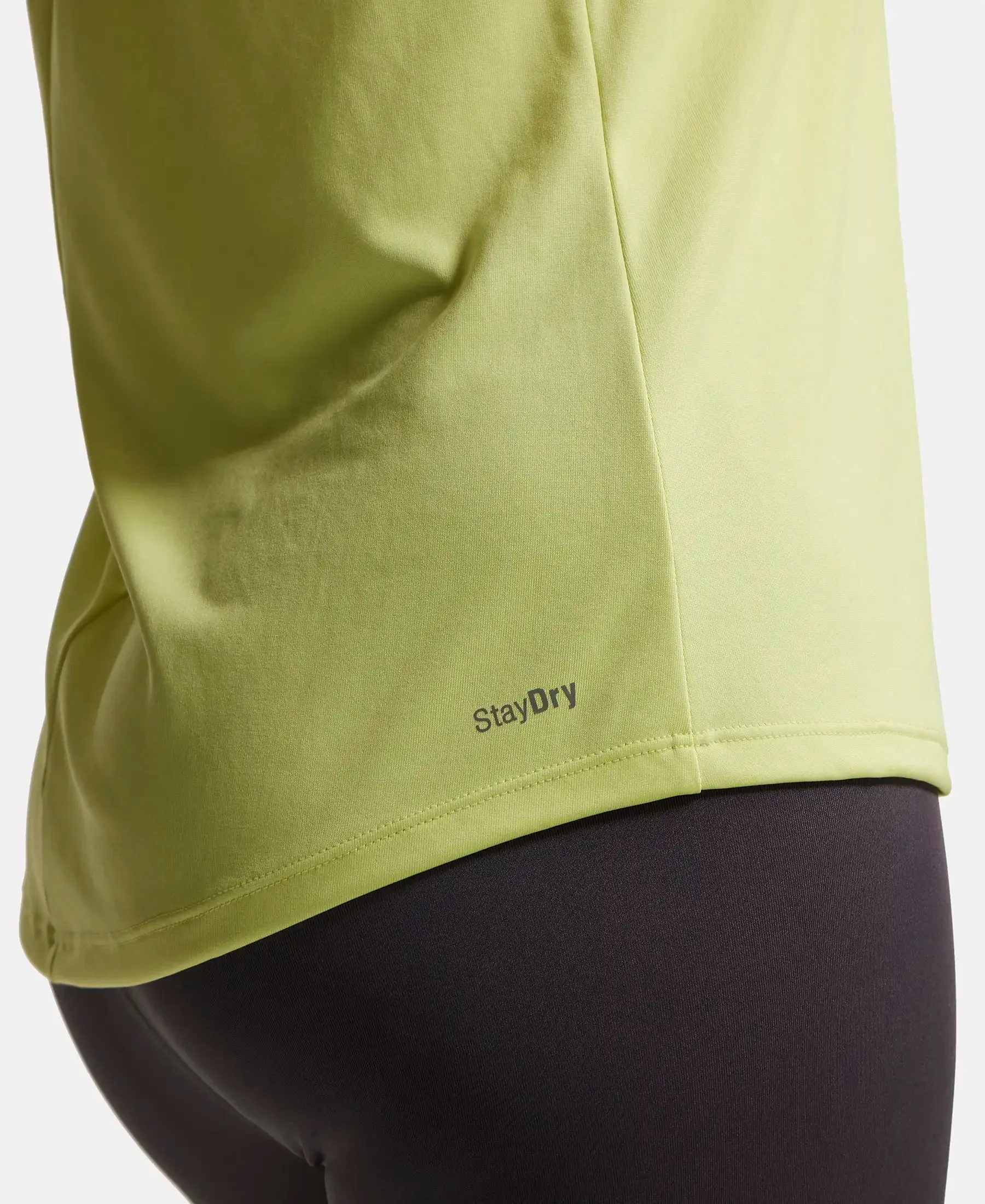Microfiber Fabric Graphic Printed Tank Top With Breathable Mesh - Daiquiri Green