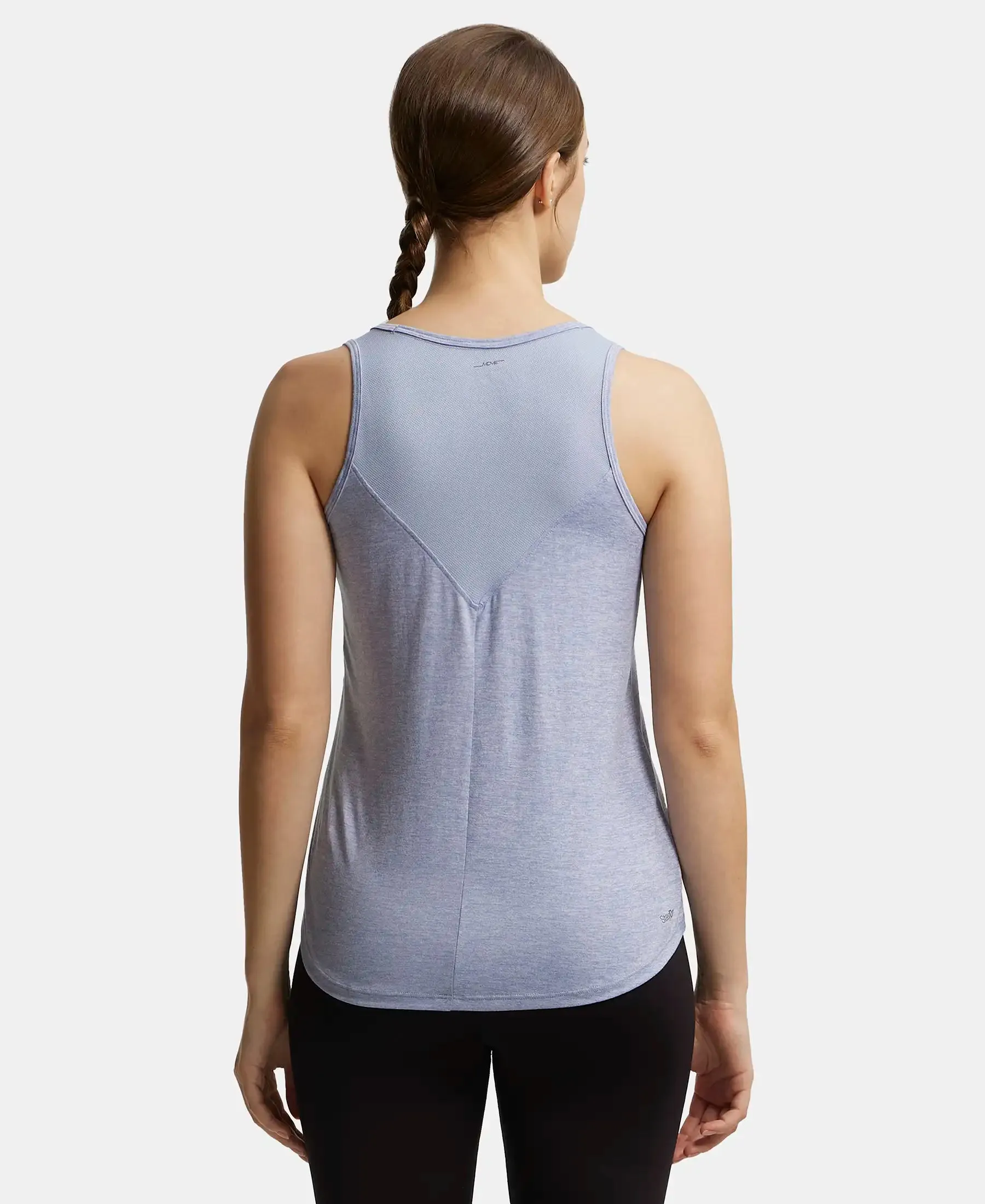 Microfiber Fabric Graphic Printed Tank Top With Breathable Mesh - Even Tide
