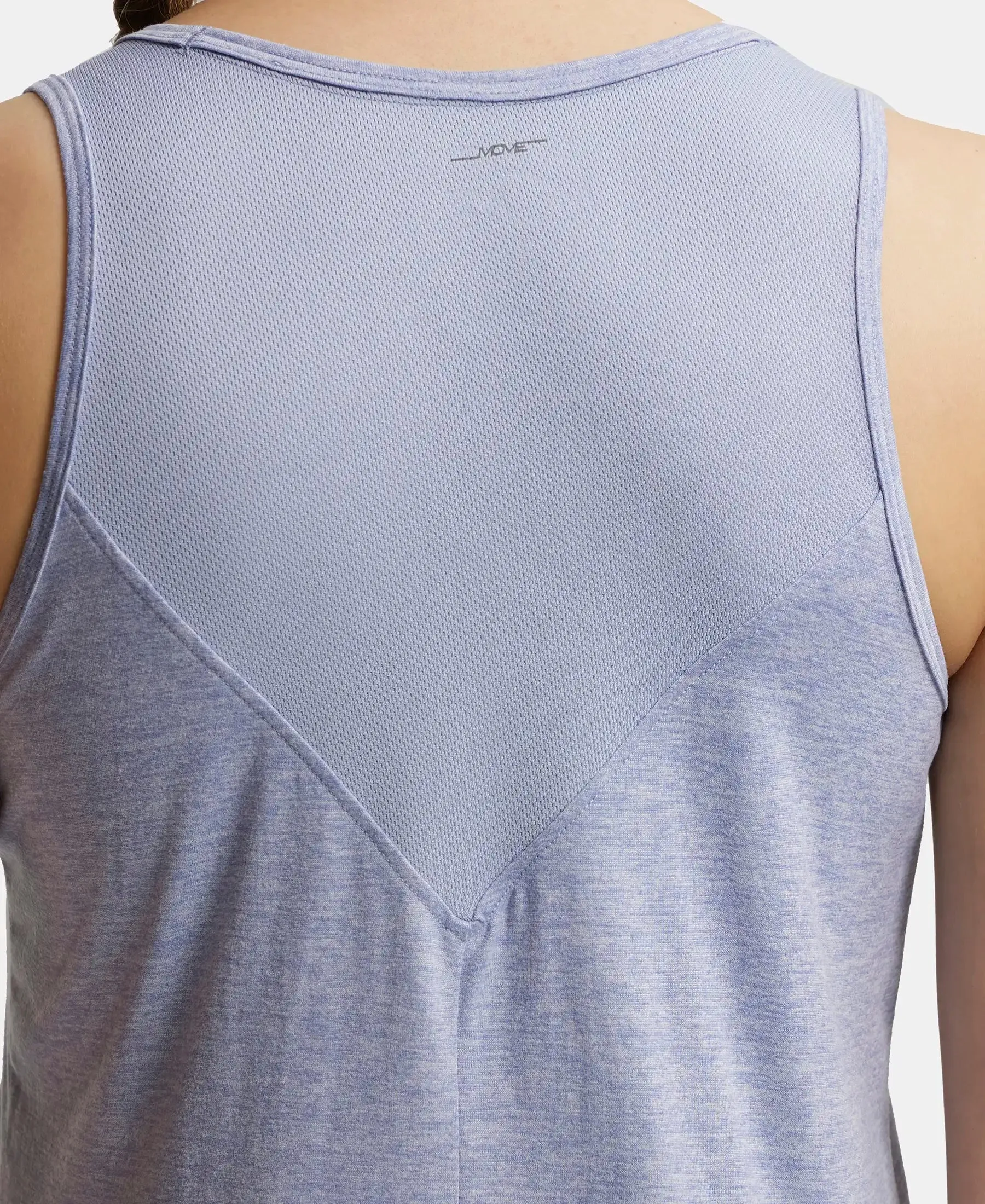 Microfiber Fabric Graphic Printed Tank Top With Breathable Mesh - Even Tide