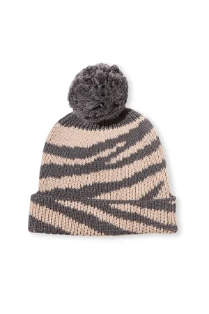Milky | Zebra Beanie
