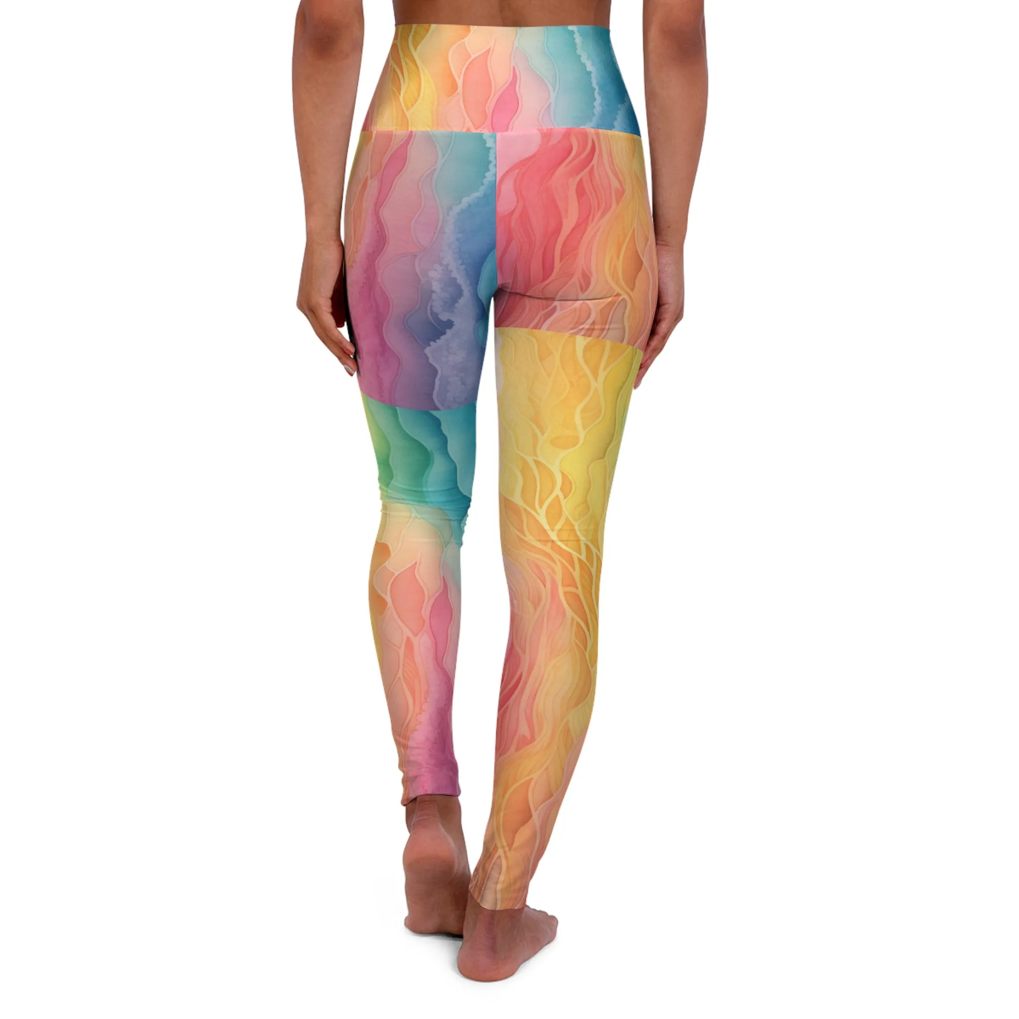 Misty Magic High Waisted Yoga Leggings for Active Lifestyle
