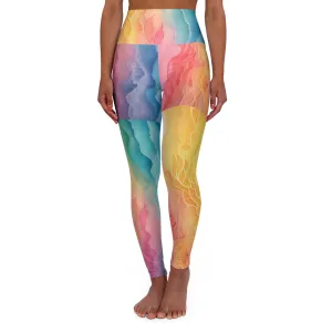 Misty Magic High Waisted Yoga Leggings for Active Lifestyle