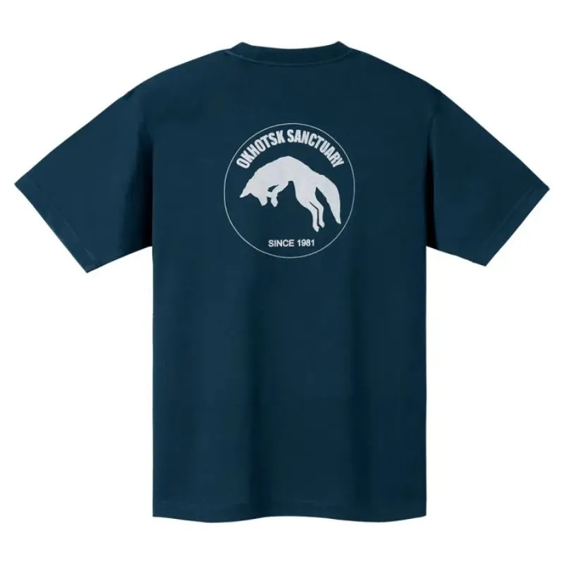 Montbell T-Shirt Unisex Wickron T Okhotsk Sanctuary - Navy