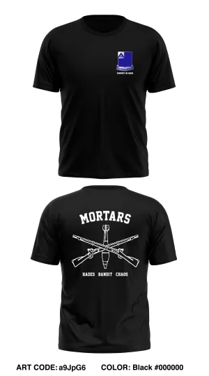 Mortars, 1-185 IN Core Men's SS Performance Tee - a9JpG6