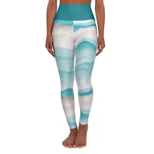Mountain Breeze High Waisted Yoga Leggings - Zen Style Activewear for Comfort & Performance