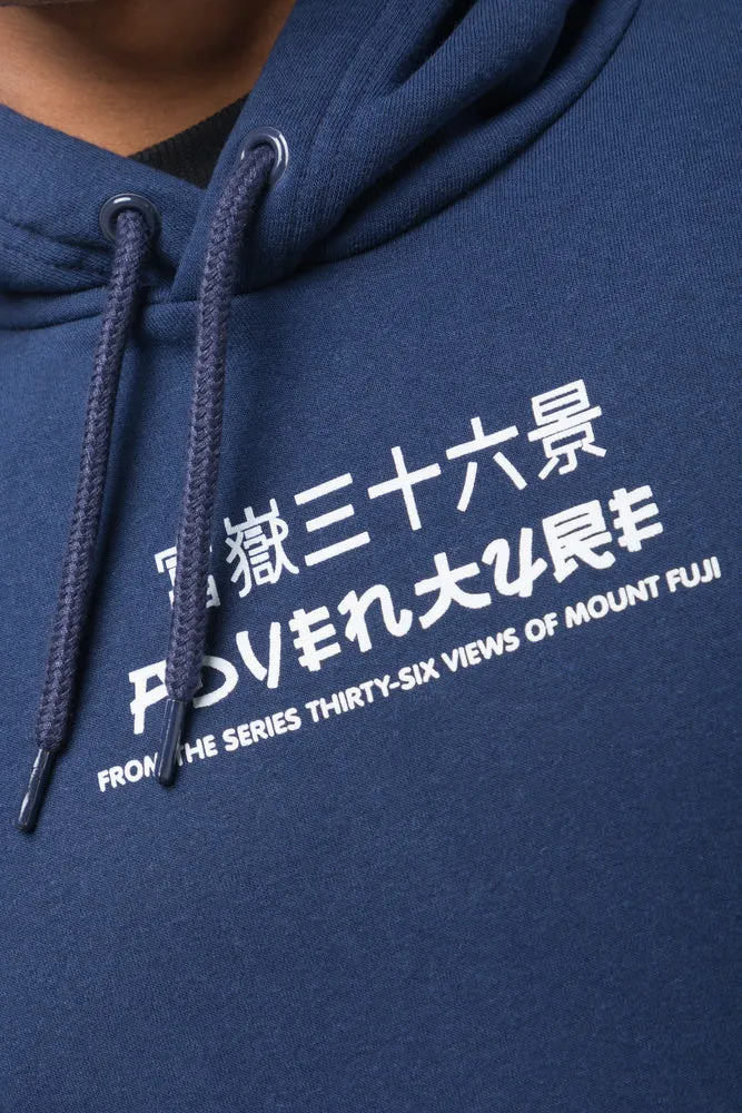 Mountain Hoodie Navy