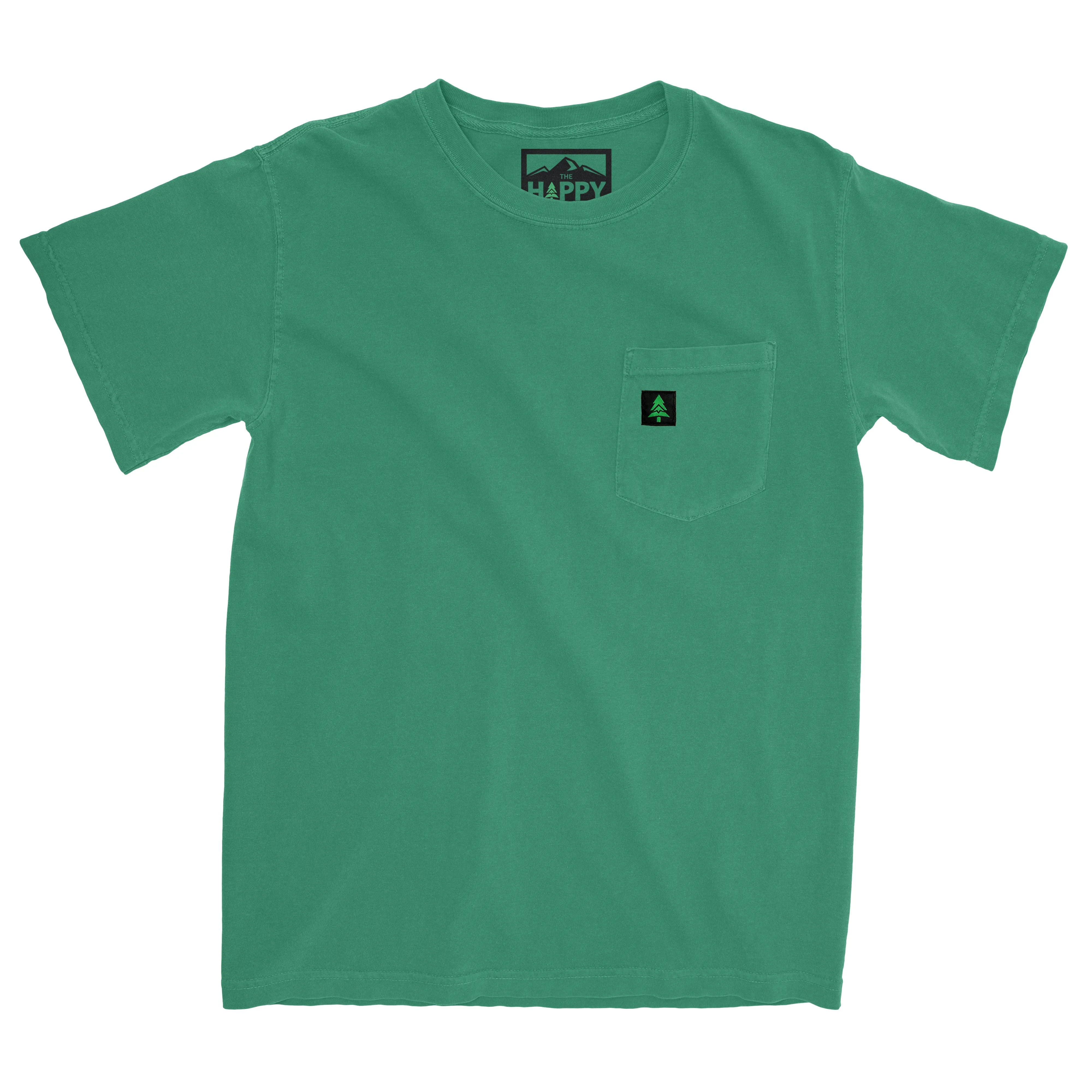 Mountain Tree Nature-Dyed Pocket T-Shirt