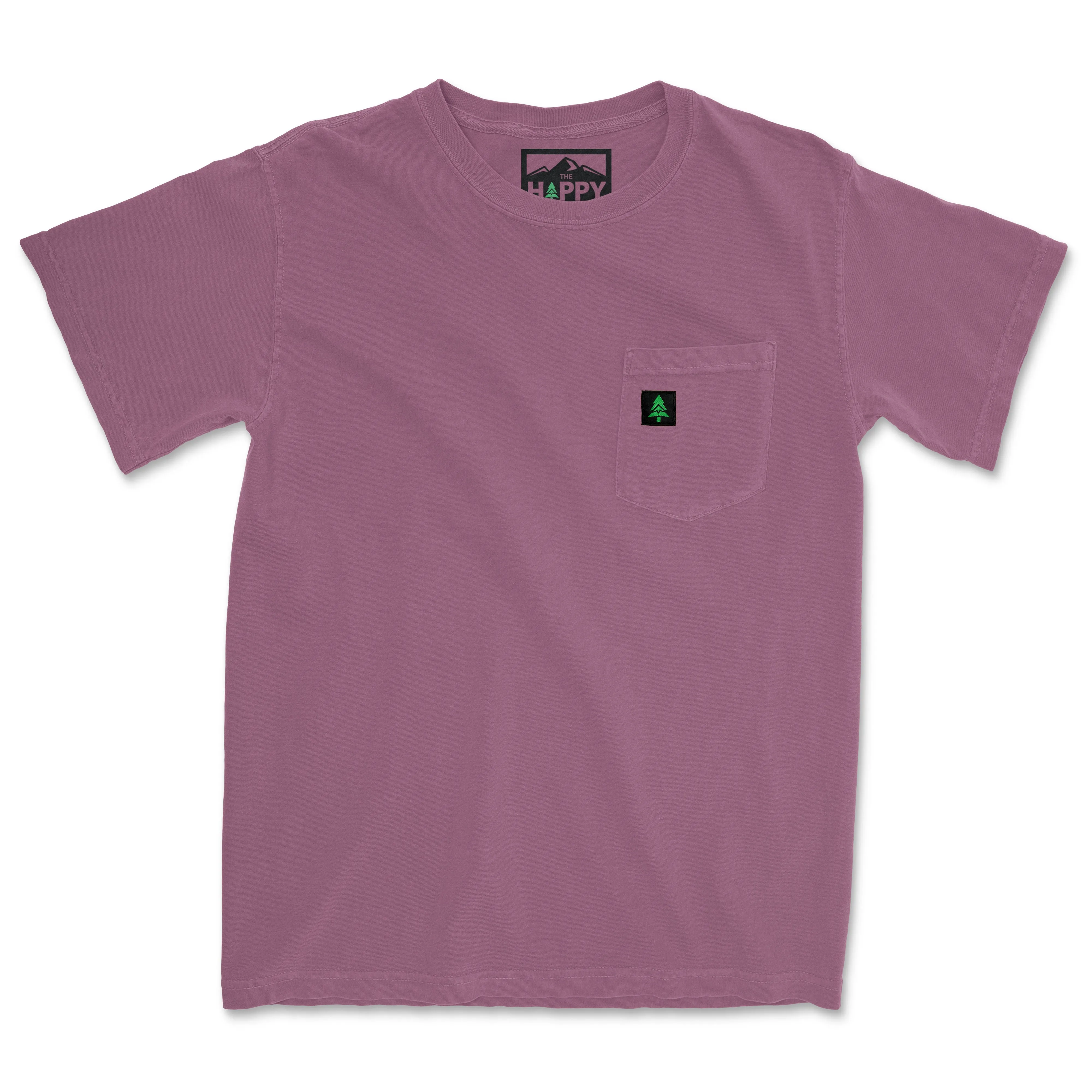 Mountain Tree Nature-Dyed Pocket T-Shirt