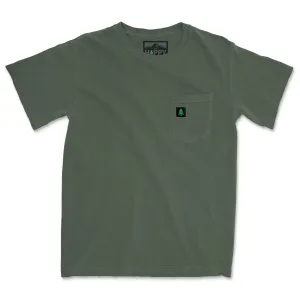 Mountain Tree Nature-Dyed Pocket T-Shirt