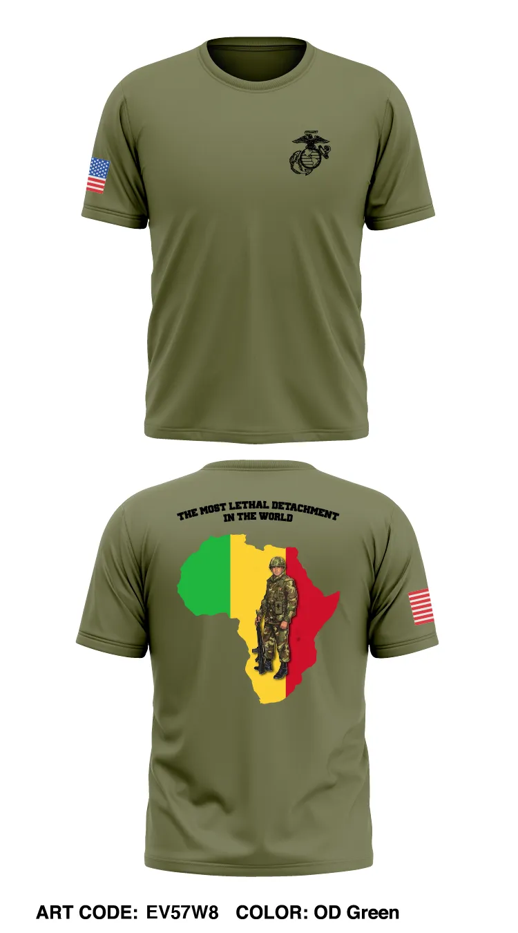 MSG Detachment Bamako,Mali Store 1 Core Men's SS Performance Tee - EV57W8