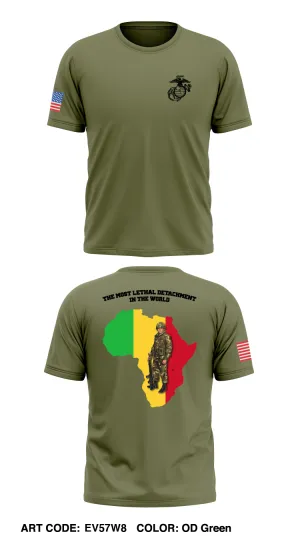 MSG Detachment Bamako,Mali Store 1 Core Men's SS Performance Tee - EV57W8