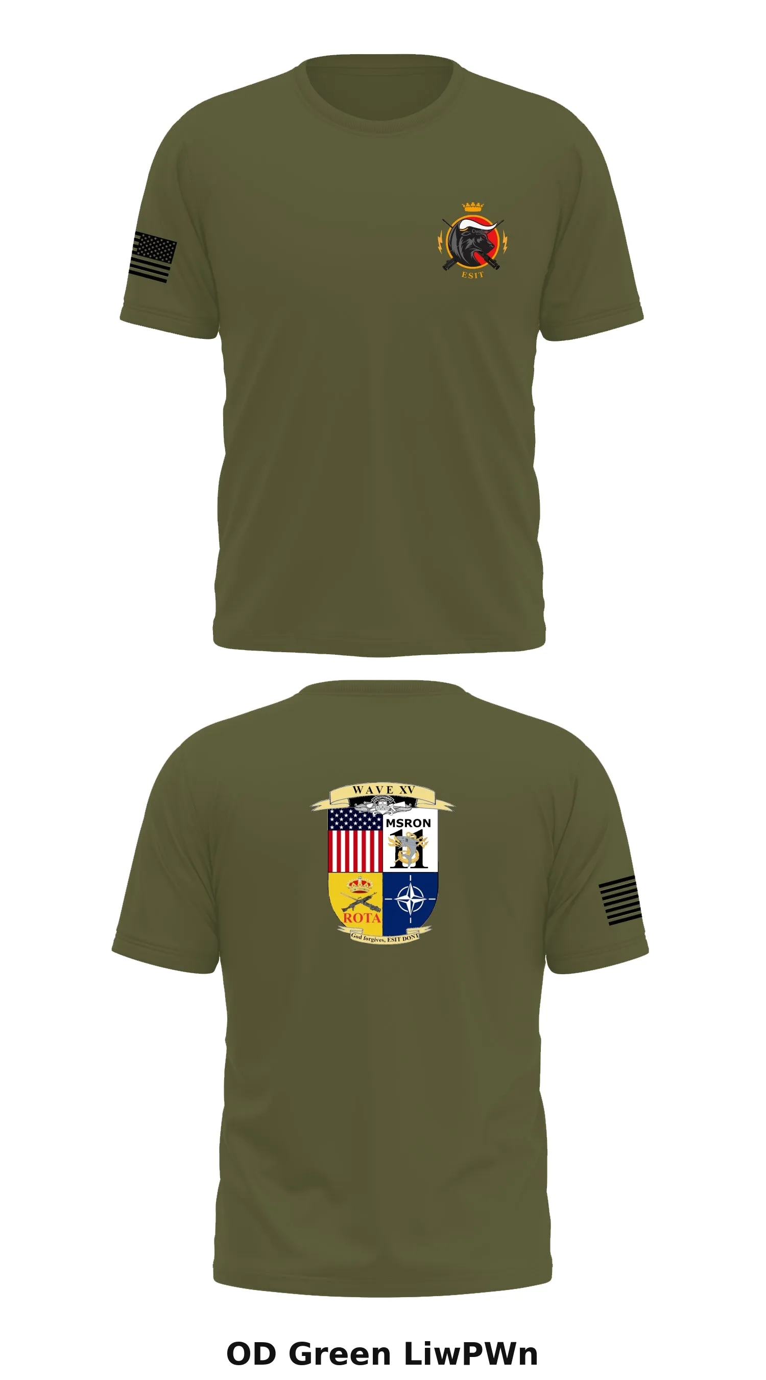 MSRON11  Store 1 Core Men's SS Performance Tee - LiwPWn