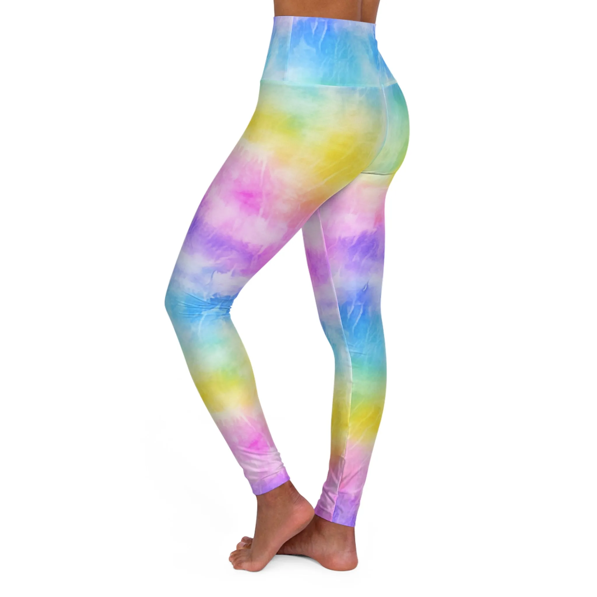 Mystical Harmonies High Waisted Yoga Leggings for Active Lifestyle