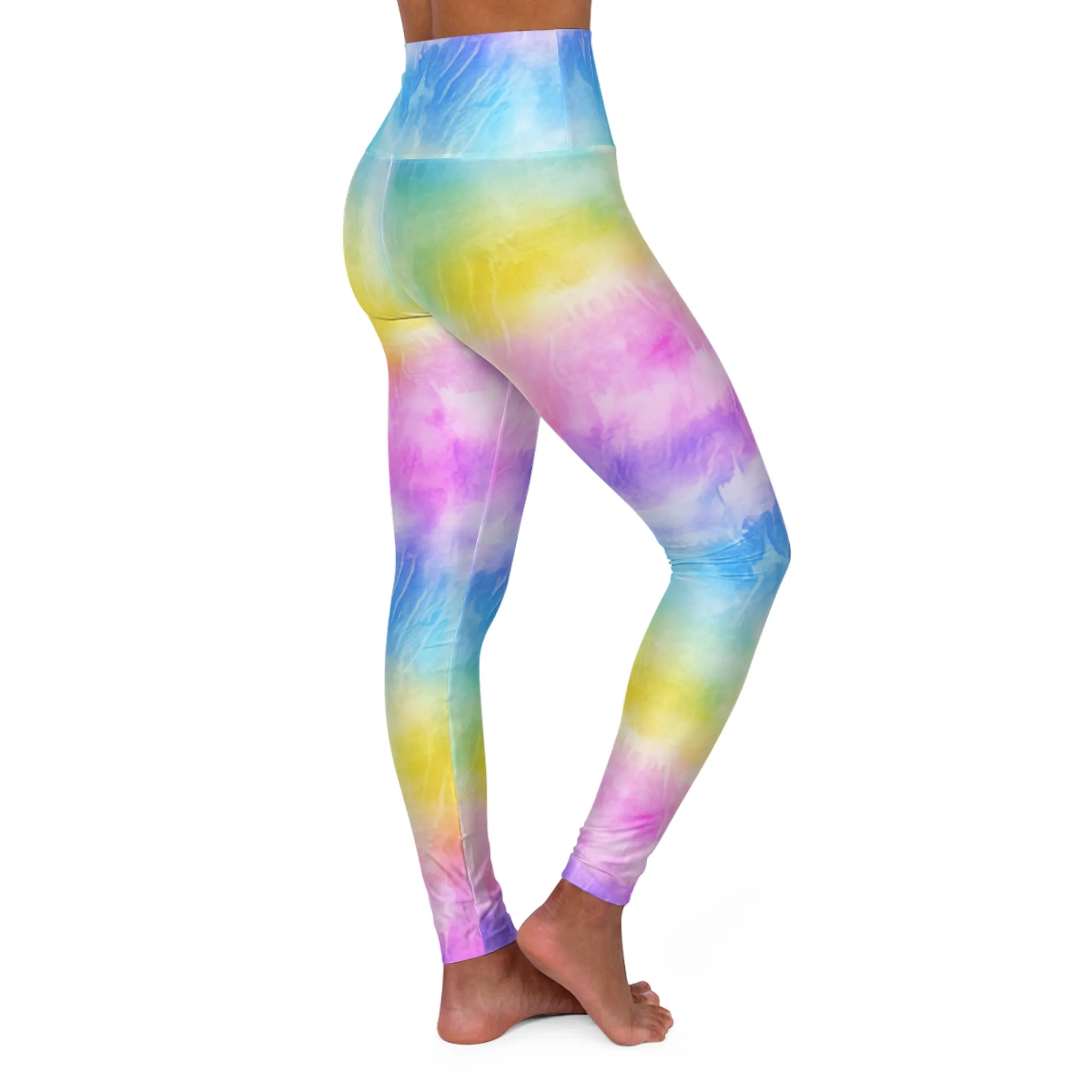 Mystical Harmonies High Waisted Yoga Leggings for Active Lifestyle