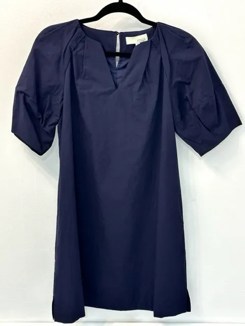 Navy Woven Dress