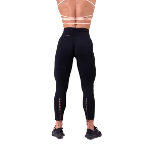 Nebbia Lace-Up 7/8 Leggings 661 - Black
